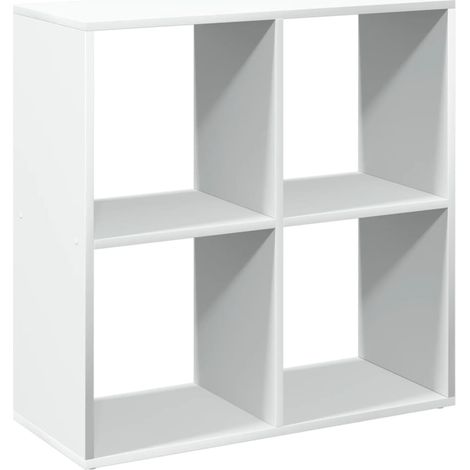Maison Exclusive - Raumteiler Bücherregal Weiß 69,5 x 29 x 69,5 c