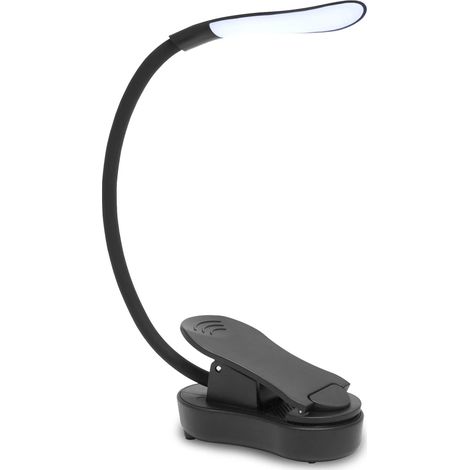 Lampe de Lecture,USB Rechargeable LED Liseuse Lampe 7 LEDs,3 Modes D’éclairage, Veilleus de Chevet LED tactile avec pince de lecture et col flexible 360°,Lampe Clip pour Livre,eReaders,Nuit