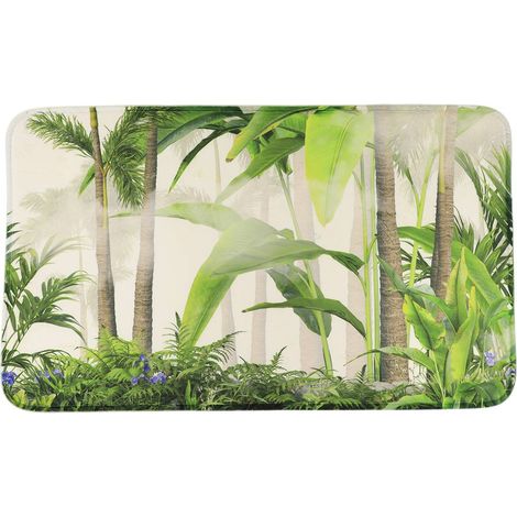 Bedruckter mikrofaserteppich 45x75cm - oasis - Tendance