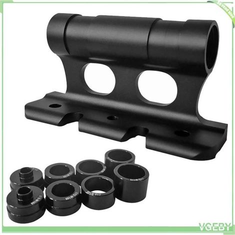 Support de fourche de vélo - FAFEICY - Modèle 1 (dégagement rapide) - Alliage aluminium - Noir - Compatible plupart des vélos (1/5)