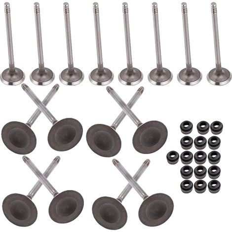 Gruppo valvole di aspirazione e scarico, Materiale: acciaio, Lunghezza: 100 mm, Diametro: 8 mm, Intervallo di temperatura di esercizio: da -40 °C a 150 °C, Certificazione: conforme agli standard di se (1/4)