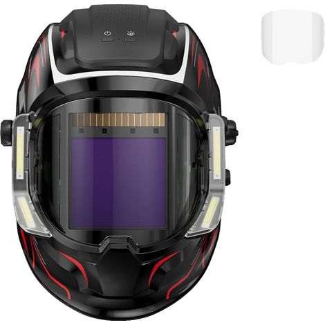 Schweißhelm, großes Sichtfeld, automatische Abdunkelungsfunktion, RC LED PRO (1/2)