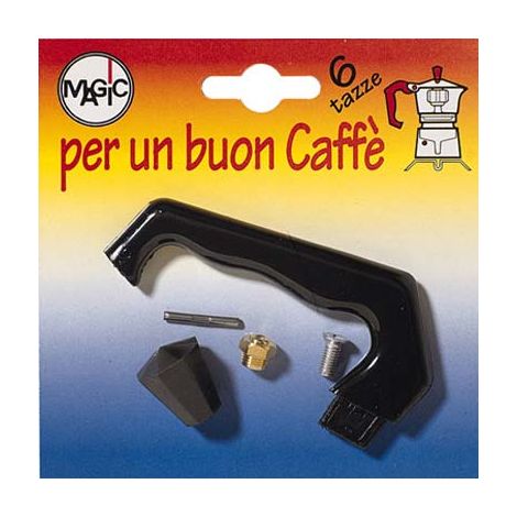 MANICO + POMOLO + VALVOLA MOKA - TAZZE 6- 12 confezioni