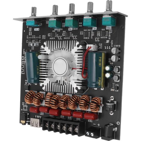 Module amplificateur audio 2.1 canaux Bluetooth pour ordinateur portable/PC (1/5)