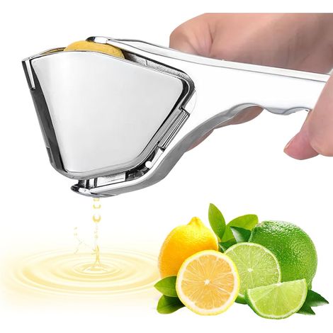 Presse Citron, Agrume Manuel inox, Lavable au Lave-Vaisselle, Presse Orange Manuel pour Cuisine, Bar, Restaurant, Pratique et Durable presse citron (1/5)