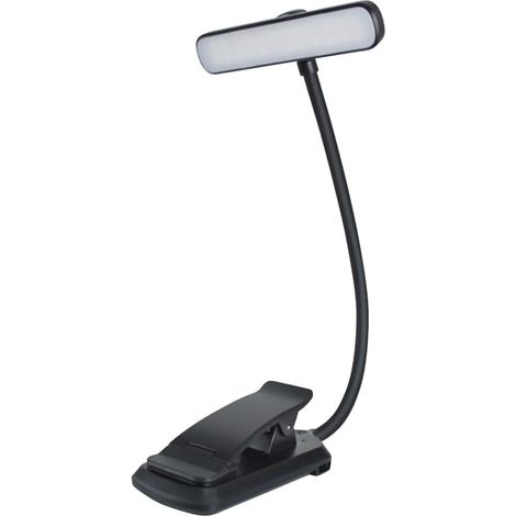 Lampe de lecture LED rechargeable par USB - Mini table rotative (1/5)