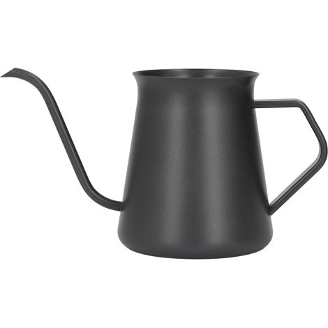 Bouilloire à filtre en acier inoxydable 400 ml, ergonomique, col de cygne, accessoires de cuisine (1/5)