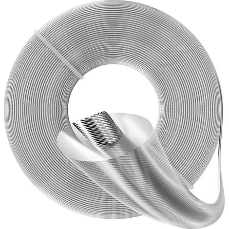 Fil de débroussailleuse 2.4mm50m,Universel Fil Debroussailleuse Renforce,Fil Coupe Bordure pour Coupe et Débroussailleuse (1/5)