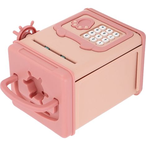Multifunktionales automatisches Sparschwein mit 4 Ziffern, ideal für Kinder. (1/5)