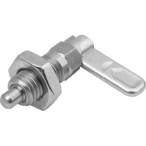 KIPP Sperrriegel M20 D=12 SW20 Form B ohne Kappe Mutter (1/3)