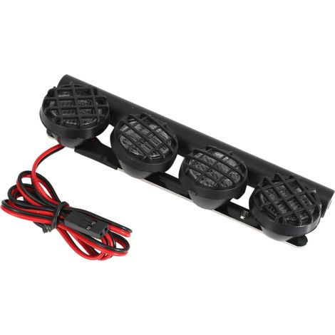 Barra luminosa a LED multifunzione ultra luminosa con 4 faretti per auto RC 1/10 1/8 HSP CC01 Axial SCX10
