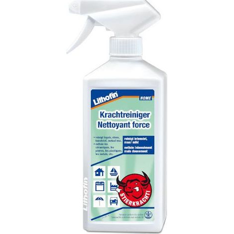 Nettoyant Force - Nettoyant alcalin pour les impuretés grasses et usuelles - Lithofin