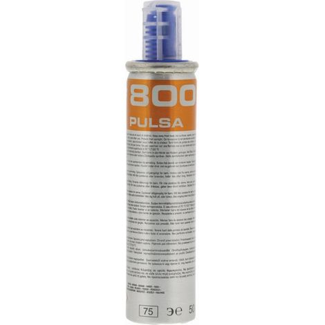 Spit – Blister de 2 cartouches de gaz Pulsa 800 – Haute performance pour outils à gaz – 500 tirs à température maximale – 11773