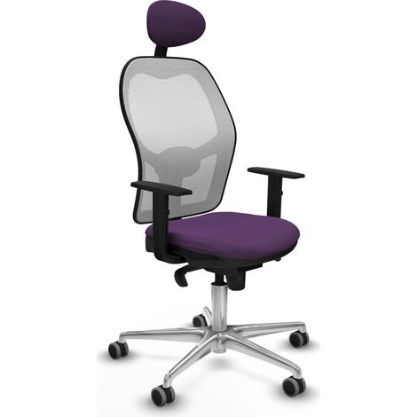 Piqueras y Crespo Jorquera 1D086G1 Chaise Bureau Violet (1/3)