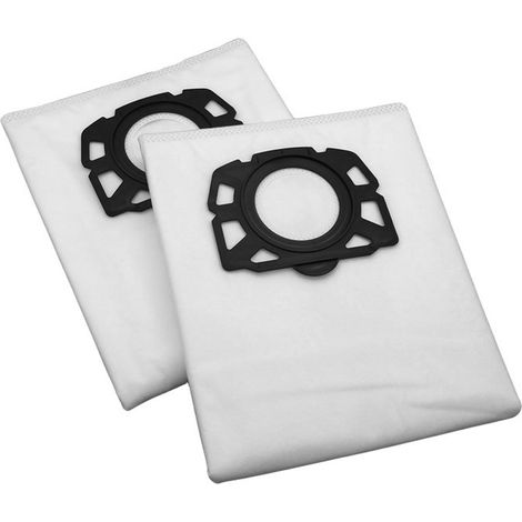 Sacs Filtre Aspirateur - Non Tissé 3 Étapes - Compatible Karcher WD4 WD5 WD6 MV4 MV5 MV6 SW5100 SE6100 - Référence 2.863-006.0 - Lot de 12