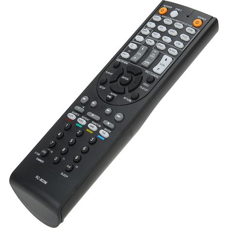 Ersatzfernbedienung RC-803M, kompatibel mit den AV-Receivern ONKYO TX NR609, TX NR609B, HT s7409 und HT s8409 (1/5)