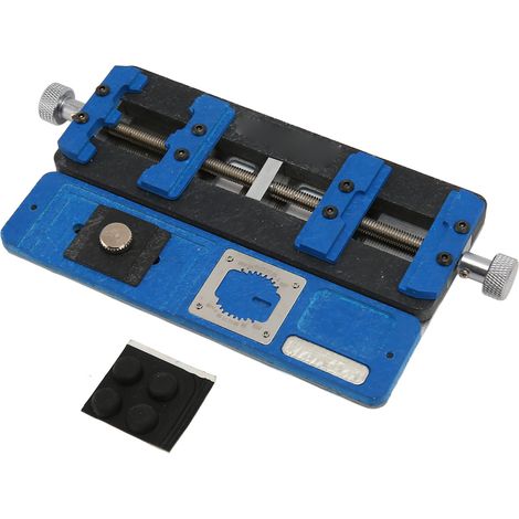 Dispositif de réparation de carte mère avec roulement denté en alliage d'aluminium, taille réglable, pour le soudage et la fixation dans la réparation de téléphones portables.