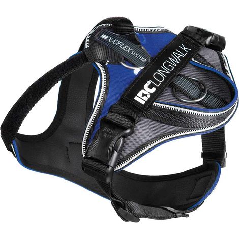 Pettorina Julius K9 IDC Longwalk Harness da trekking 2XL torace 80-96 cm x 32-41 kg per cani  - Nero (1/4)
