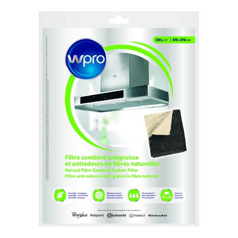 FILTRE COMBINE ANTIGRAISSES pour HOTTE W-PRO - 484000008652 (1/2)