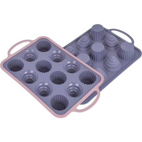 Silikon-Backform für Muffins und Cupcakes, verstärkt (1/3)