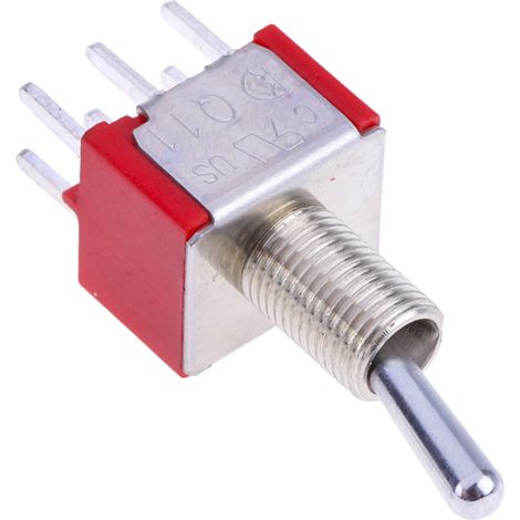 Interrupteur à levier RS PRO, On-On, 2RT, 5 A @ 250 V c.a. ( Prix pour 1 )