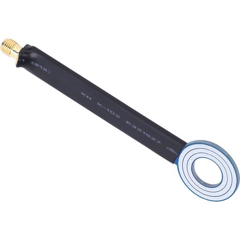 Sonde de champ proche, champ magnétique, CEM, EMI, ligne, rayonnement guidé, connecteur SMA, antenne en L (1/5)
