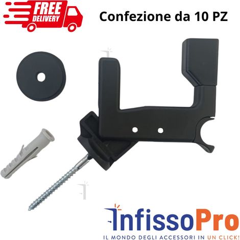 Fermo imposta automatico Ferma pesiane anti ruggine FIXPRO70+ 10pz