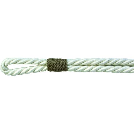 COMBO - Embrasse rideau textile cordon Coloris - Écru