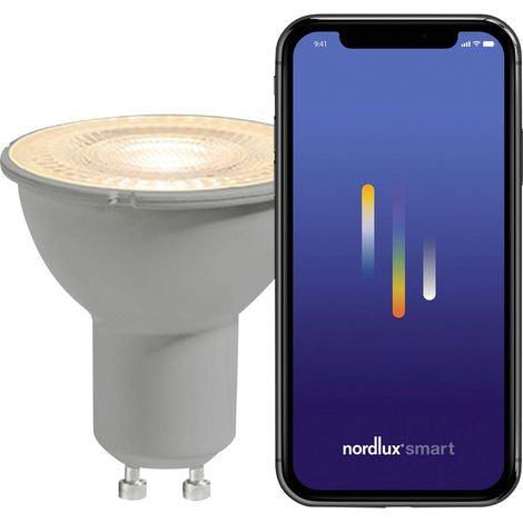 Nordlux 2170031000 LED CEE F (A - G) GU10 commandé par appli mobile, à intensité variable 1 pc(s) (1/3)