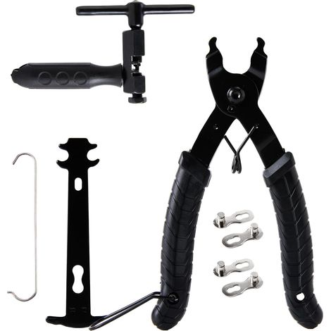 3-in-1 Fahrradkettenwerkzeug-Set, Werkzeug zum Entfernen von Kettengliedern, Kettenzange, Kettennieter und -zange, Reparaturwerkzeug für 6/7/8/9/10/11 G (1/5)