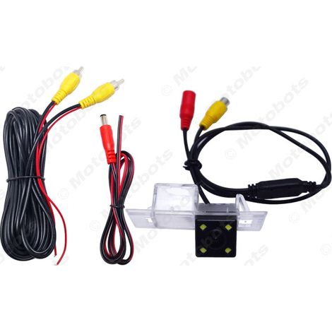 Caméra de recul grand angle haute définition compatible avec les modèles Nissan CDV 2011-2015. (1/4)