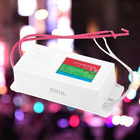 Transformateur électronique Neon 10 kV CA 30 mA, alimentation protégée contre les surtensions de 4 à 10 m, redresseur (1/5)