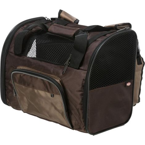 Zaino shiva 41x30x21cm colore marrone/beige