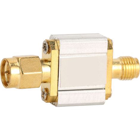 Filtre passe-bande 2450 MHz, bande passante 150 MHz, interface SMA, réduction du bruit, impédance 50 ohms, compatible Zigbee, Wi-Fi et Bluetooth. (1/5)