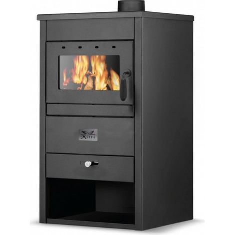 Stufa Legna Rea Kw18 - Cm 52X50X98H - Artigianferro (1/2)