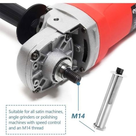 - Rouleau satiné avec filetage M14, robuste et durable, facile à démonter, finition satinée, large gamme d'applications, pour (1/5)