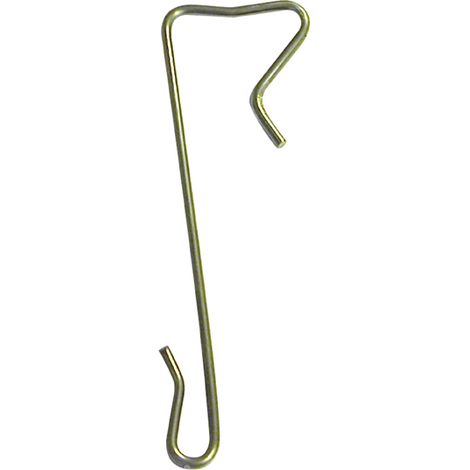 Dimos – Crochet en S pour ardoise – Acier inoxydable 17% chrome – Longueur 9 cm, Ø 2,7 mm – Boîte de 500 pièces