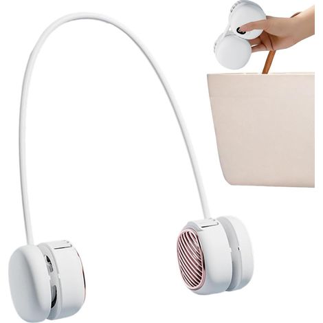 Ventilateur De Cou 5 Vitesses Silencieux Flexible Porté Avec (1/5)