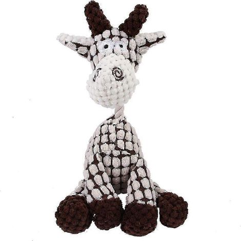 Âne indestructible et robuste, jouet couineur pour chien, idéal pour les mâcheurs agressifs. Peluche pour chien.