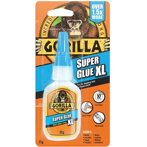 Gorilla Glue 4055251 Gorilla Superglue XL 25g GRGGSG25