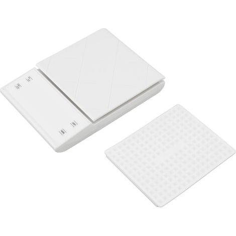 Balance numérique de haute précision (0,1 g), alimentée par piles, portable, idéale pour la cuisine, les bijoux, les aliments, la pâtisserie et les épices - Affichage LED, capacité de 3 000 g