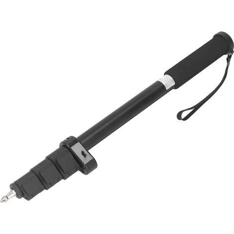 Perche télescopique en alliage d'aluminium pour centrer, monopode portable professionnel de mesure et de cartographie, compatible GPS RTK, 1,5 mètre (1/5)