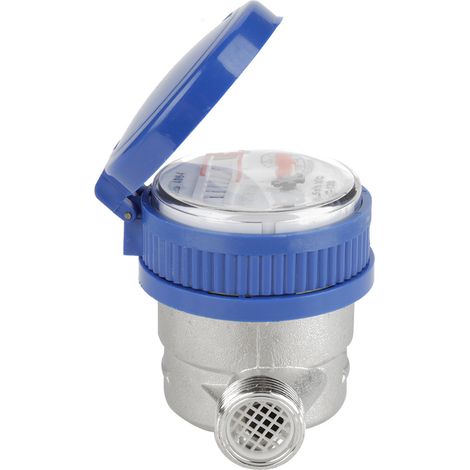 Sangle de compteur d'eau froide de 15 mm (1/2 pouce) pour jardin et maison (accessoires gratuits) (1/4)