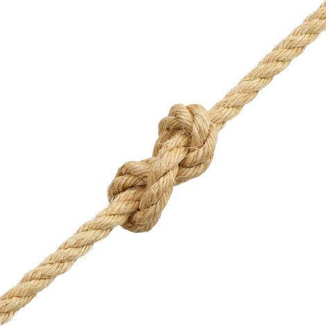 Maison Exclusive - Seil 100% Sisal 14 mm 100 m