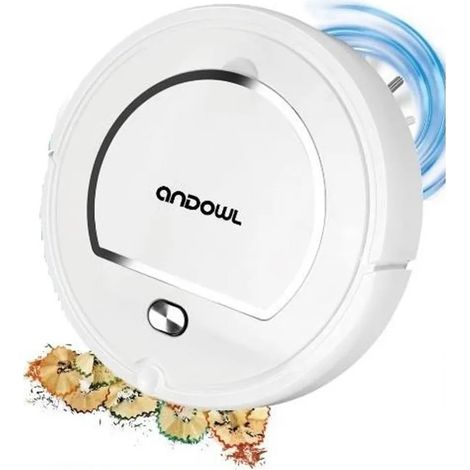 Andowl - Robot Pulitore Aspirapolvere Automatico Silenzioso Intelligente Ricaricabile Q-sd725 - (1/2)