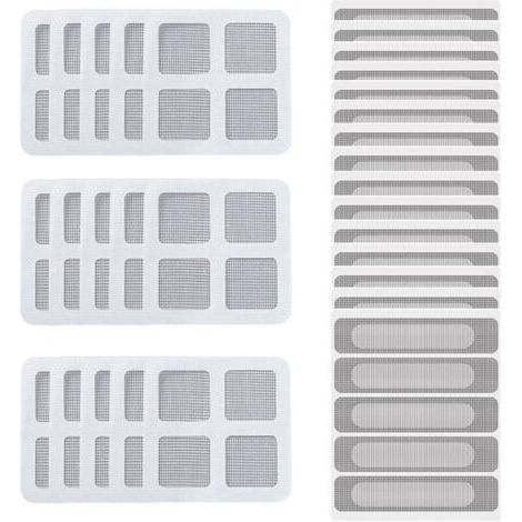 Kit de réparation pour fenêtre (30 pcs), réparation de moustiquaires, écrans et cloisons sèches, pratique pour la maison et le jardin (1/5)