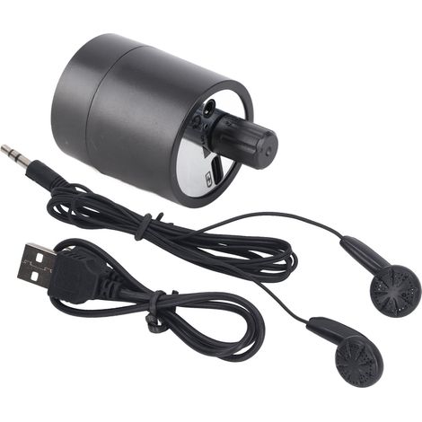 Détecteur de fuites d'eau - Moniteur portable de fuites de canalisations - Moniteur acoustique de haute sensibilité pour murs - Amplificateur (1/5)