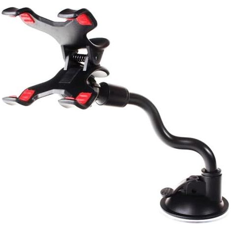 CCYKXA Car Mobile Phone Holder Dashboard Holder for 3 2 to 6 Inch Cell Phone with 360 Degree Rotating Adjustable Clamp (1/5)