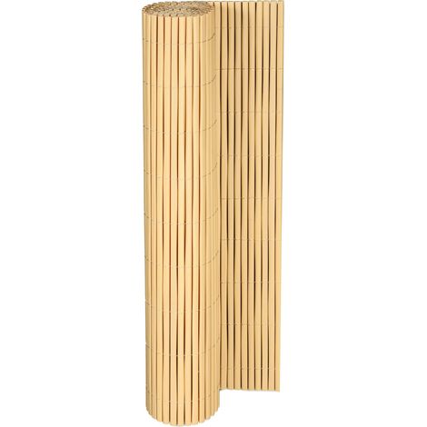 Sichtschutz PVC Comfort 1,8x3 m, Bambusoptik