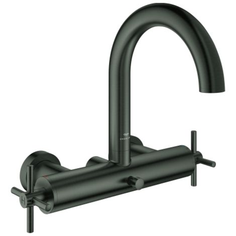 Grohe Atrio Monoblock para baño y ducha 1/2" Anthracite, 25268AL0 (1/2)